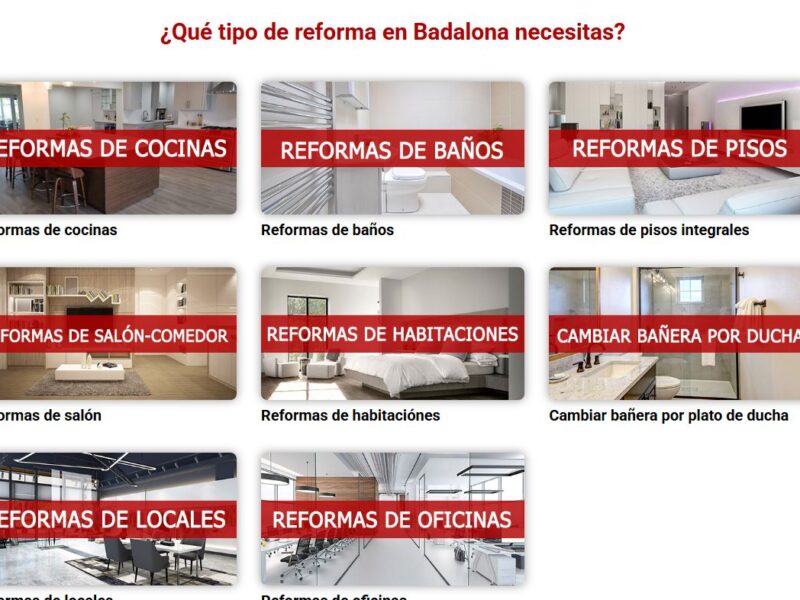 Reformas Badalona