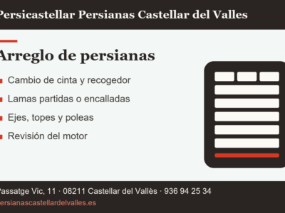 Persicastellar Persianas Castellar del Valles